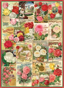 Obrázek k produktu Puzzle Katalog semínek: Růže 1000 dílků