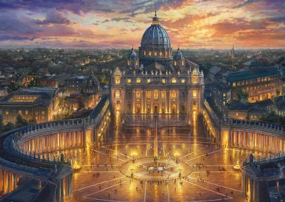 Obrázek k produktu Puzzle Vatikán, Itálie 1000 dílků