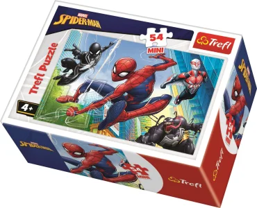 Obrázek k produktu Puzzle Spiderman: Jeden tým 54 dílků