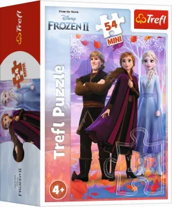 Obrázek k produktu Puzzle Ledové království II: Elsa, Anna a Kristoff 54 dílků