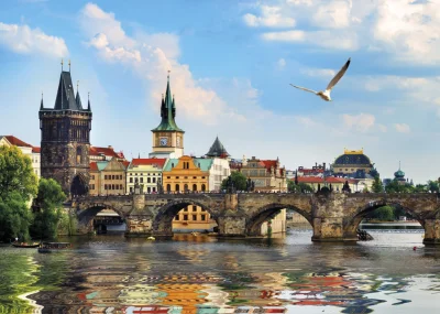 Obrázek k produktu Puzzle Karlův most, Česká republika 1000 dílků