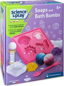 Obrázek k produktu Science&Play: Laboratoř na výrobu mýdel a koupelových bomb