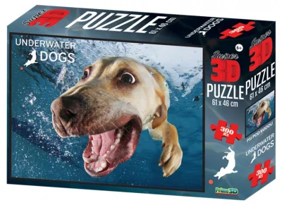 Obrázek k produktu Puzzle Potápějící se psi: Nevada 3D 300 dílků