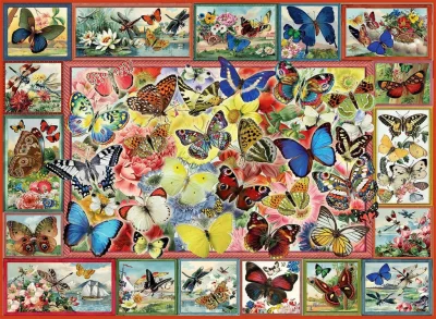 Obrázek k produktu Puzzle Spousta motýlů 1000 dílků