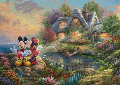 Obrázek k produktu Puzzle Miláčci Mickey a Minnie 1000 dílků