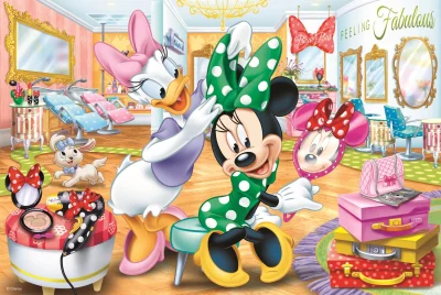 Obrázek k produktu Puzzle Myška Minnie a Daisy 100 dílků