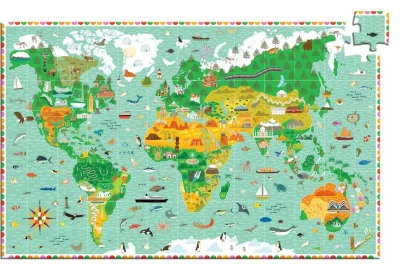 Obrázek k produktu Puzzle Observation: Kolem světa 200 dílků