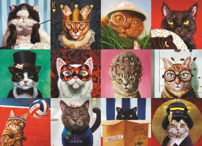 Obrázek k produktu Puzzle Legrační kočky 1000 dílků