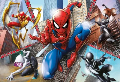 Obrázek k produktu Puzzle Spiderman MAXI 104 dílků