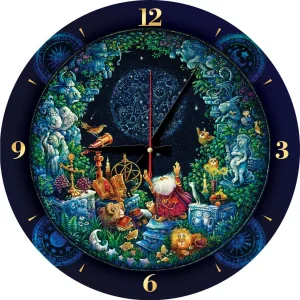 Obrázek k produktu Puzzle hodiny Astrologie 570 dílků (včetně rámu)