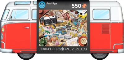 Obrázek k produktu Puzzle v plechové krabičce Volkswagen Road Trip 550 dílků