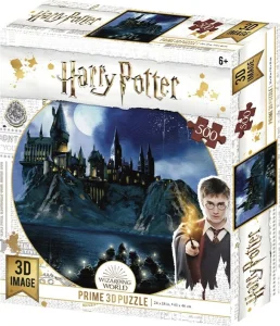 Obrázek k produktu Puzzle Harry Potter: Příjezd do Bradavic 3D 500 dílků