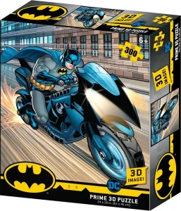 Obrázek k produktu Puzzle Batman: Batcycle 3D 300 dílků