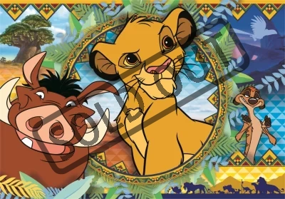 Obrázek k produktu Puzzle Lví král 104 dílků