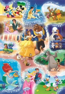 Obrázek k produktu Puzzle Disney: Je čas tančit 104 dílků