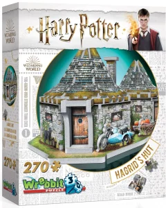 Obrázek k produktu 3D puzzle Harry Potter: Hagridův domek 270 dílků