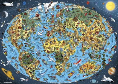Obrázek k produktu Puzzle Naše úžasná planeta 1000 dílků