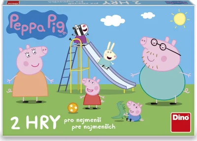 Obrázek k produktu Dětské hry Prasátko Peppa: Pojď si hrát a Skluzavky