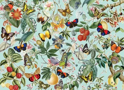 Obrázek k produktu Puzzle Ovoce a motýli 1000 dílků