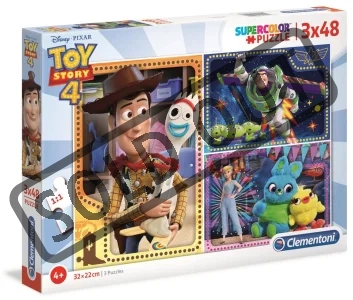 Obrázek k produktu Puzzle Toy Story 4, 3x48 dílků