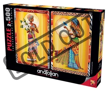 Obrázek k produktu Puzzle Africké ženy 2x500 dílků