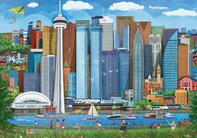 Obrázek k produktu Puzzle Piknik v Torontu 1000 dílků