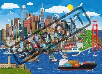 Obrázek k produktu Puzzle San Francisco 1000 dílků
