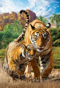 Obrázek k produktu Puzzle Save Our Planet: Tygři XL 250 dílků