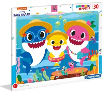 Obrázek k produktu Puzzle Baby Shark: Dovolená 30 dílků