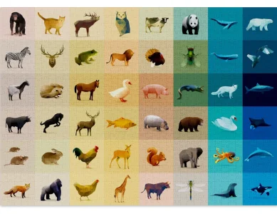 Obrázek k produktu Puzzle Fauna 1000 dílků