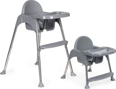 Obrázek k produktu Jídelní židlička 2v1 šedá