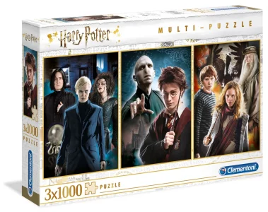Obrázek k produktu Puzzle Harry Potter 3x1000 dílků