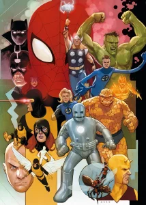 Obrázek k produktu Puzzle Marvel 80 let, 1000 dílků