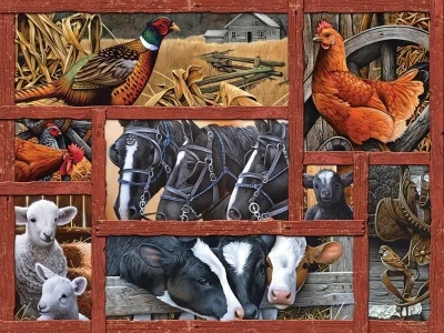 Obrázek k produktu Puzzle Přátelé na farmě XL 275 dílků