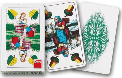 Obrázek k produktu Dvouhlavé mariášové karty