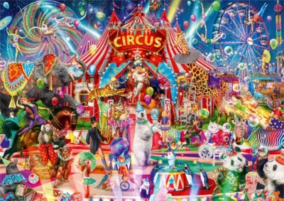 Obrázek k produktu Puzzle Noc v cirkuse 5000 dílků