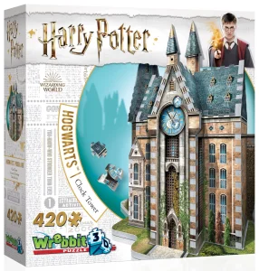 Obrázek k produktu 3D puzzle Harry Potter: Bradavice, Hodinová věž 420 dílků