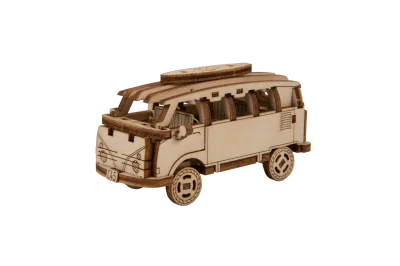 Obrázek k produktu 3D puzzle Superfast Minibus Retro