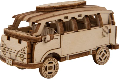 Obrázek k produktu 3D puzzle Superfast Minibus Retro