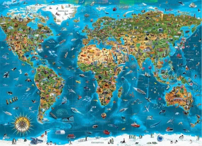 Obrázek k produktu Puzzle Zázraky světa 12000 dílků