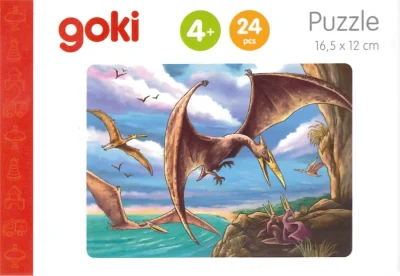 Obrázek k produktu Dřevěné puzzle Dinosauři: Pterodactyl 24 dílků