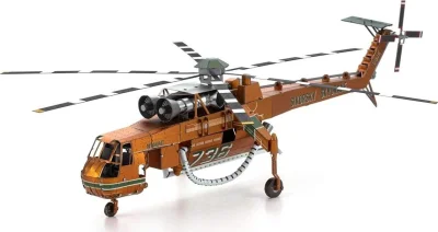 Obrázek k produktu 3D puzzle Vrtulník Skycrane (ICONX)