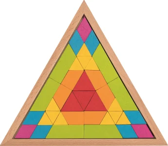 Obrázek k produktu Dřevěná mozaika Trojúhelník