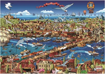 Obrázek k produktu Puzzle Istanbul 1895, 3000 dílků