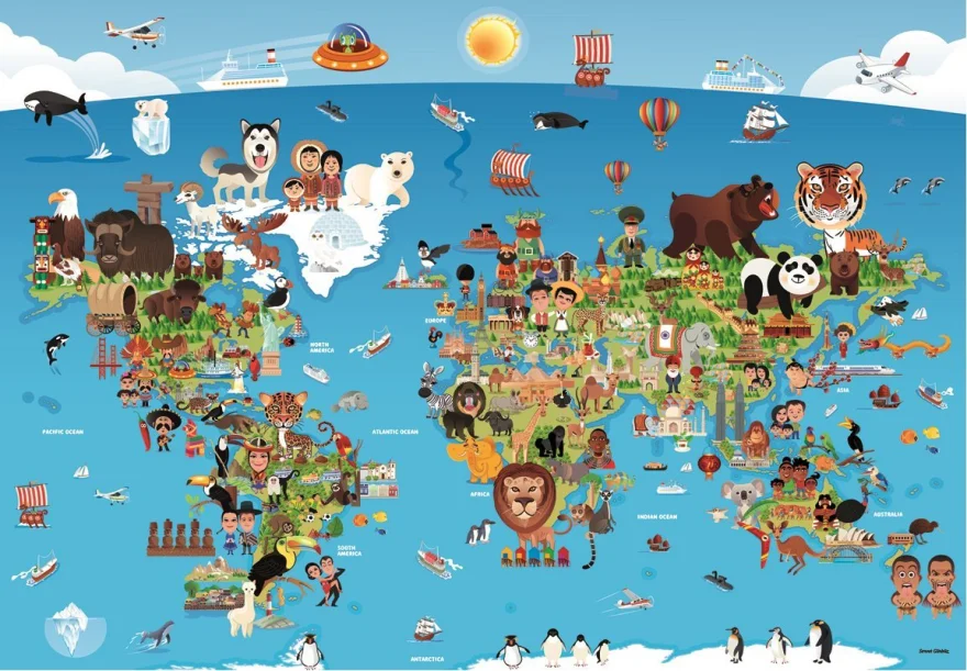 puzzle-kreslena-mapa-sveta-260-dilku-150072.jpg