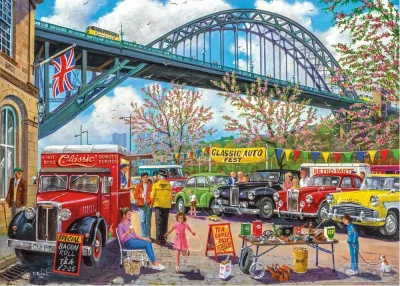Obrázek k produktu Puzzle Newcastle, Anglie 1000 dílků