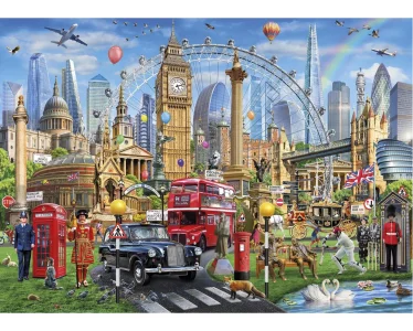 Obrázek k produktu Puzzle Volání Londýna 1000 dílků