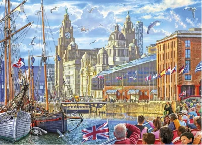 Obrázek k produktu Puzzle Albert Dock, Liverpool 1000 dílků