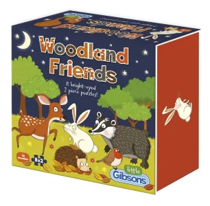 Obrázek k produktu Dětské puzzle Přátelé z lesa 8x2 dílky