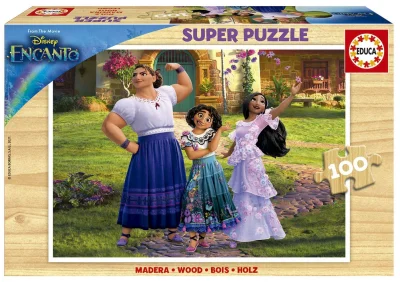 Obrázek k produktu Dřevěné puzzle Encanto 100 dílků